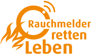 Rauchmelder retten Leben, Logo; Zertifizierung